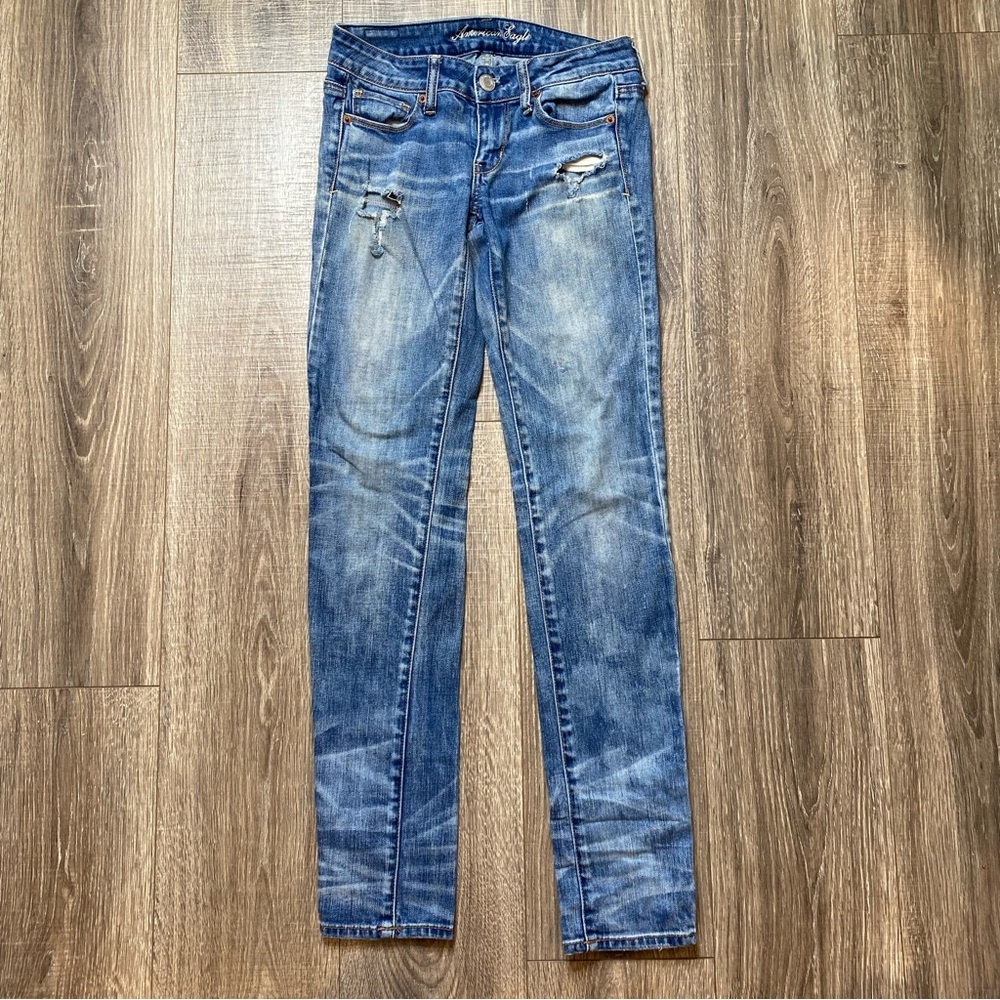 American Eagle skinny stretch jeans, size 2